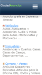 Mobile Screenshot of cadereytajimenez.ciudadanuncios.com.mx
