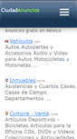 Mobile Screenshot of ciudadanuncios.com.mx