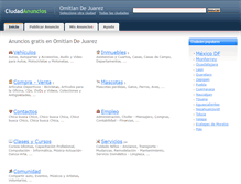 Tablet Screenshot of omitlandejuarez.ciudadanuncios.com.mx