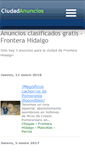 Mobile Screenshot of fronterahidalgo.ciudadanuncios.com.mx