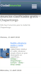 Mobile Screenshot of chapantongo.ciudadanuncios.com.mx