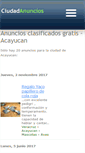 Mobile Screenshot of acayucan.ciudadanuncios.com.mx