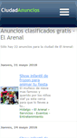 Mobile Screenshot of elarenal.ciudadanuncios.com.mx