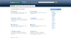 Desktop Screenshot of chosica.ciudadanuncios.pe