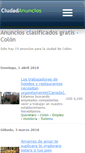 Mobile Screenshot of colon.ciudadanuncios.com.mx