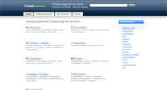 Desktop Screenshot of chilpancingodelosbravo.ciudadanuncios.com.mx