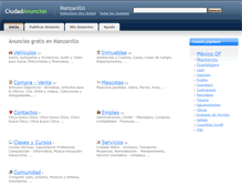 Tablet Screenshot of manzanillo.ciudadanuncios.com.mx