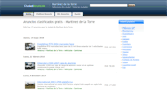 Desktop Screenshot of martinezdelatorre.ciudadanuncios.com.mx