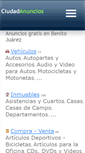 Mobile Screenshot of benitojuarez-quintanaroo.ciudadanuncios.com.mx