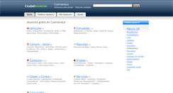 Desktop Screenshot of cuernavaca.ciudadanuncios.com.mx