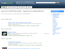 Tablet Screenshot of igualadelaindependencia.ciudadanuncios.com.mx