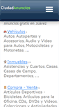 Mobile Screenshot of juarez-nuevoleon.ciudadanuncios.com.mx