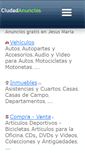 Mobile Screenshot of jesusmaria.ciudadanuncios.com.mx