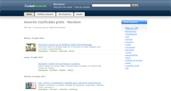 Desktop Screenshot of moroleon.ciudadanuncios.com.mx