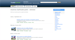 Desktop Screenshot of amixtlan.ciudadanuncios.com.mx