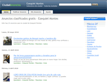Tablet Screenshot of ezequielmontes.ciudadanuncios.com.mx