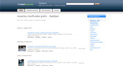 Desktop Screenshot of jiquilpan.ciudadanuncios.com.mx