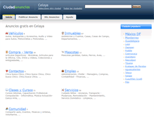 Tablet Screenshot of celaya.ciudadanuncios.com.mx