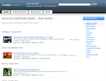 Tablet Screenshot of joseazueta.ciudadanuncios.com.mx