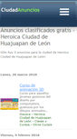 Mobile Screenshot of heroicaciudaddehuajuapandeleon.ciudadanuncios.com.mx
