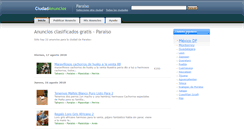 Desktop Screenshot of paraiso.ciudadanuncios.com.mx