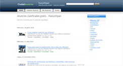 Desktop Screenshot of hueyotlipan.ciudadanuncios.com.mx