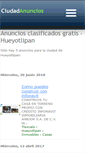 Mobile Screenshot of hueyotlipan.ciudadanuncios.com.mx