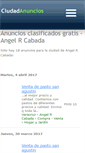 Mobile Screenshot of angelrcabada.ciudadanuncios.com.mx